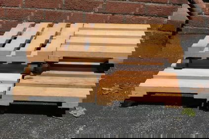 Six Wood Rolling Plant Holders