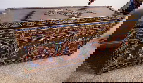 Chinese Tea Table Chest