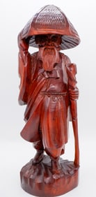 Carved Wood Statue