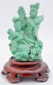 Carved Turquoise Ladies