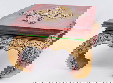 Square Wood Decorative Stand