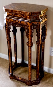 Asian Style Octagon Display Stand