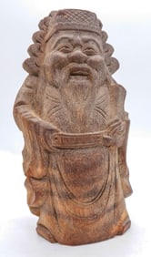 Hand Carved Wooden Statue