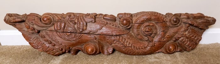 Large Wood Carving