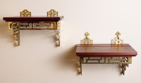 Brass Asian Style Wall Sconces