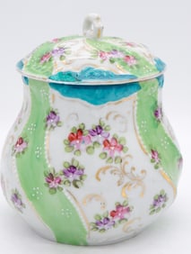 Japanese Imari Porcelain Biscuit Jar