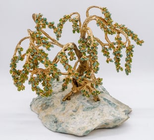 Vintage Swoboda Willow Tree Sculpture