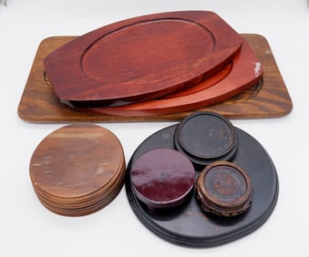 Wood Display Stands