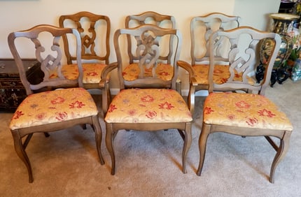 Six Dining Room Chairs