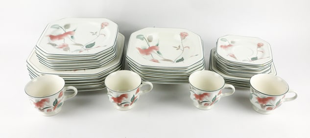 Mikasa "Silk Flowers" Dinnerware Service for Four Plus More