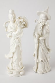 Two Japanese Porcelain Figurines