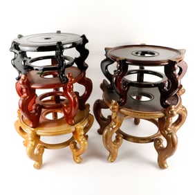 Five Jardiniere Stands