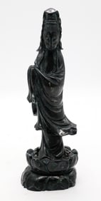 Carved Gemstone Guanyin