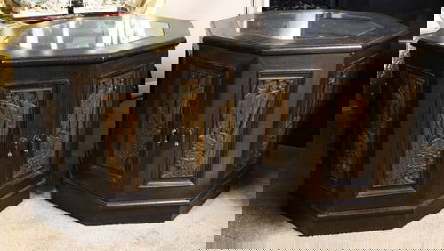 Pair of Teak Lamp Tables