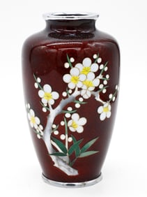 Small Enamel Vase