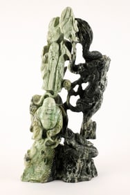 Jade Hand Carved Statue