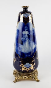 Cobalt Blue Porcelain Vase