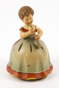 Vintage Reuge Musical Rotating Angel