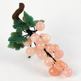 Rose Quartz Grape Cluster