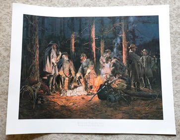 "Eve of the Storm" by Don Troiani Print