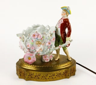 Porcelain Figural Lamp