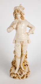 Capodimonte Style Porcelain Figure