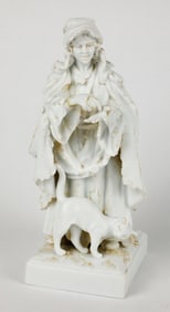 Bisque Porcelain Figurine