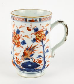 Chinese Imari Style Porcelain Mug