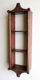 Oriental Style Wooden Shelf