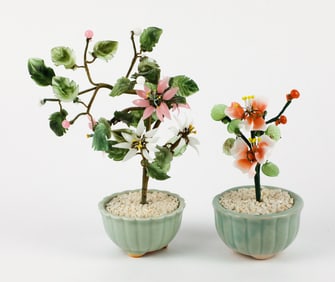 Two Small Peking Bonsais