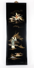 Soapstone Black Lacquer Panel