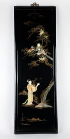 Soapstone Black Lacquer Panel