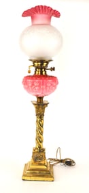 Victorian Style Electric Parlor Lamp