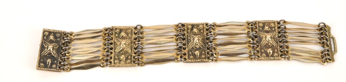 Sterling Taxco Link Bracelet