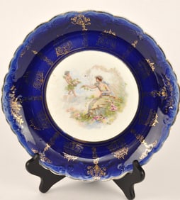 East Palestine Pottery Co. China De Soto Decorative Plate