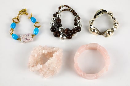 Five Costume Bracelets