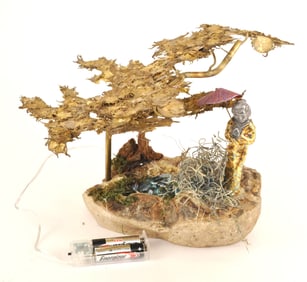 Welded Brass Bonsai Tree