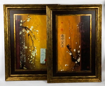 Pair of Don Li-Leger Prints on Board