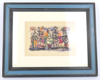 Original Acrylic on Paper "Family Portrait"