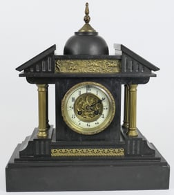 19th Century French Marble Mantel Clock