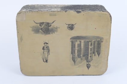 Antique Printing Stone