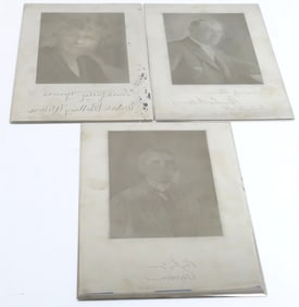 Three Etched Printing Plates