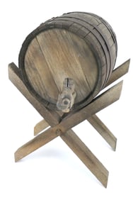 Oak Replica of Whiskey Barrel