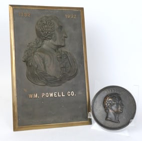 Two Bronze Reliefs