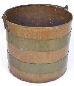 Early 20th Century Copper Bucket
