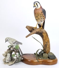 Two Homco Bird Figures