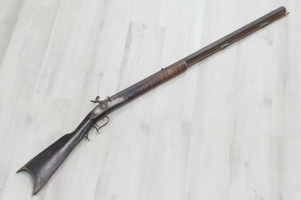 Antique Half Stock Muzzle Load Long Rifle