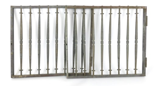 Two Pieces of Metal Architectural Salvage