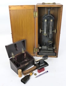 Two Antique Colorimeter Kits