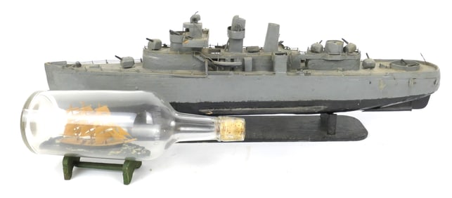 Two Model Ships